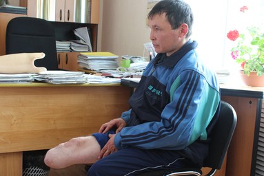 Благодаря помощи челябинцев бездомный Рустам сможет встать на ноги